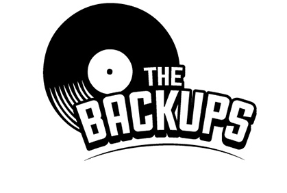 Band Logo - The Backups